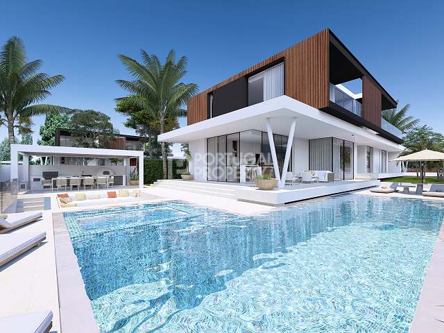 New On The Market! Exceptional 4 Bedroom Villa Under Construction - Golf And Sea Views