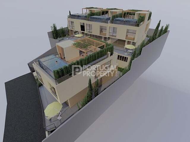 Land in Achada with Approved Project for 4 Houses